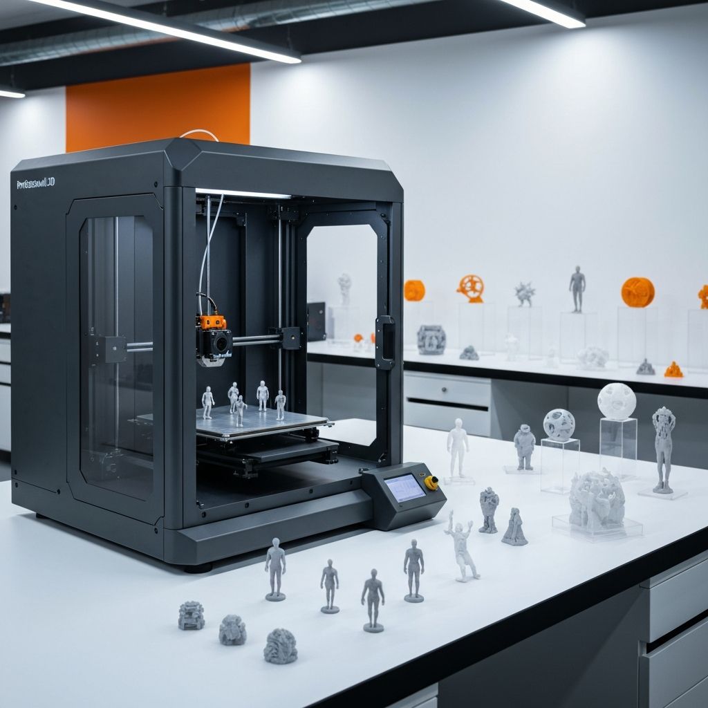 Ziftory 3D Printer and 3D Printed Products