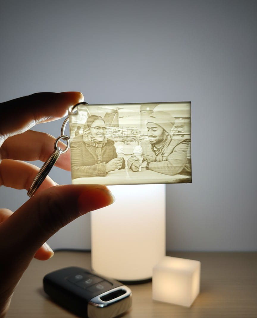 Lithophane Keychain